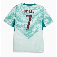 Camiseta Portugal Cristiano Ronaldo #7 Segunda Equipación Replica Mundial 2026 mangas cortas